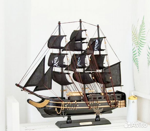 BBC: Модель корабля пираты карибского моря