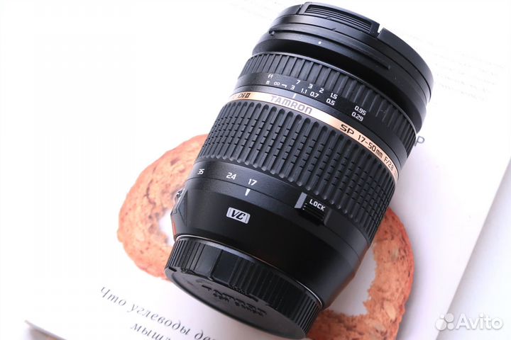 Объектив Tamron 17-50 f2.8(стаб) для Canon +фильтр