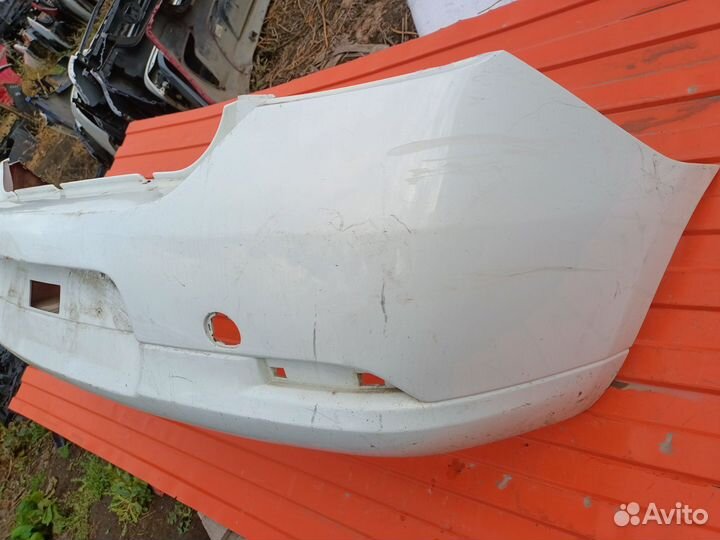 Renault Logan (14-18) - Задний бампер Б/У