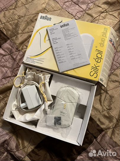 Эпилятор braun silk epil duo plus