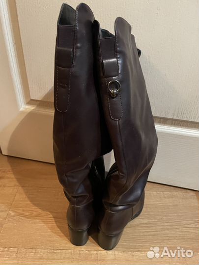 Сапоги демисезонные женские 39