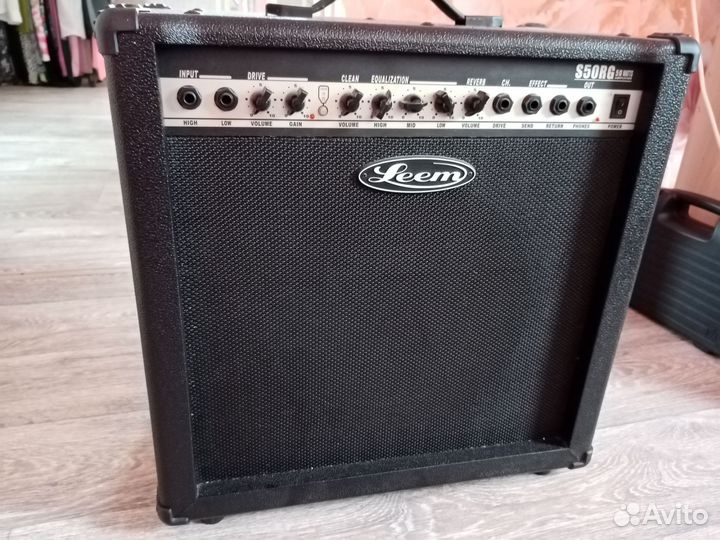 Leem s50rg гитарный комбоусилитель
