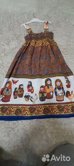 Русский народный сарафан для девочки