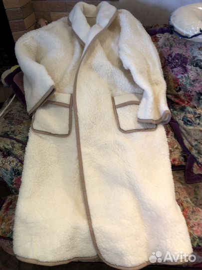 Халат из овечьей шерсти Bauer