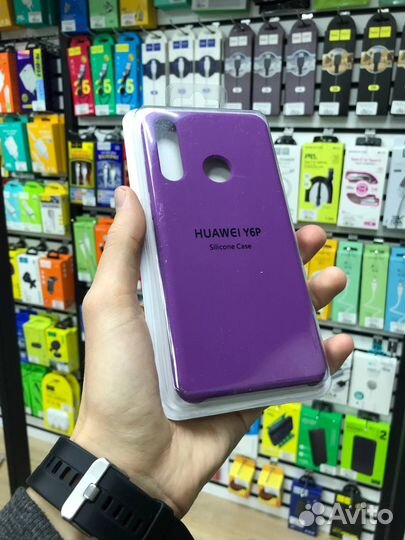 Чехол на huawei Y6/Y7/Y8 Silicone Case