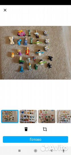 Фигурки из киндеров