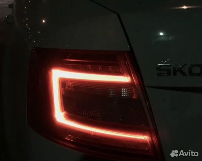 Задние фонари LED шкода а7