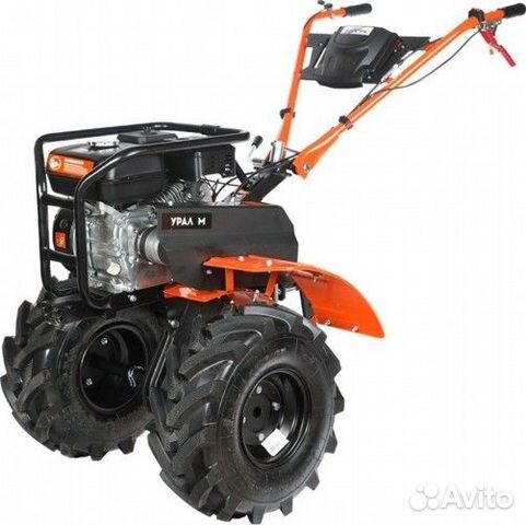 Бензиновый мотоблок patriot Урал (колеса extreme)