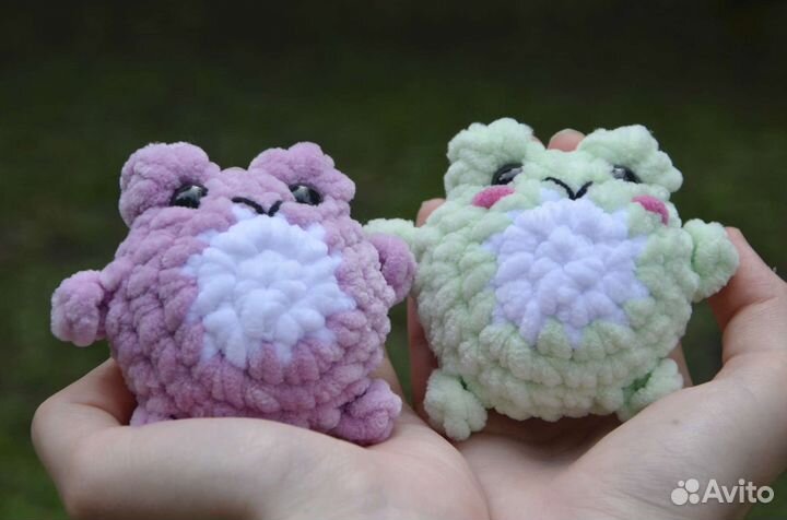 Мягкая игрушка лягушка