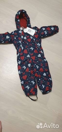 Зимний комбинезон для девочки 104