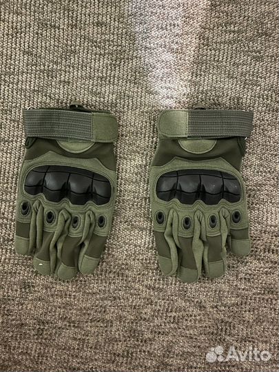 Перчатки тактические с пальцами
