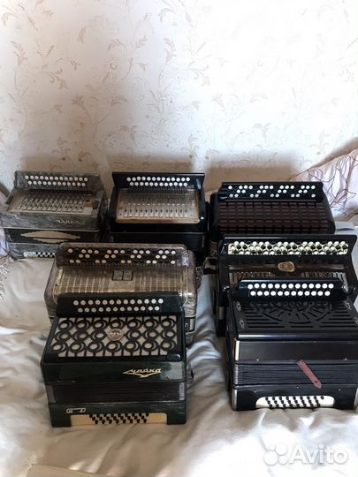 Аккордеоны гармони баяны