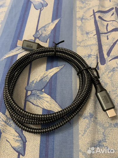 Кабель thunderbolt 3/4 длинна 1,2 м