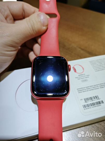 Apple watch s6 44mm red