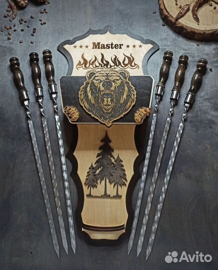 Шампура щит набор