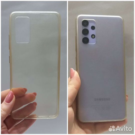 Чехлы на Samsung A32, цена за 1 шт