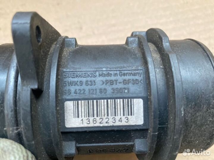 Датчик массового расхода воздуха Ford Fiesta 1.4D