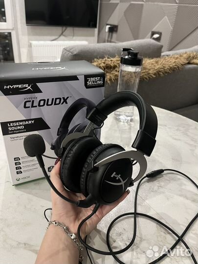 Наушники проводные hyperx cloudx