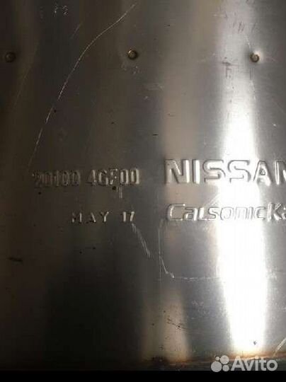 Глушитель Infiniti Q50 3.0tt