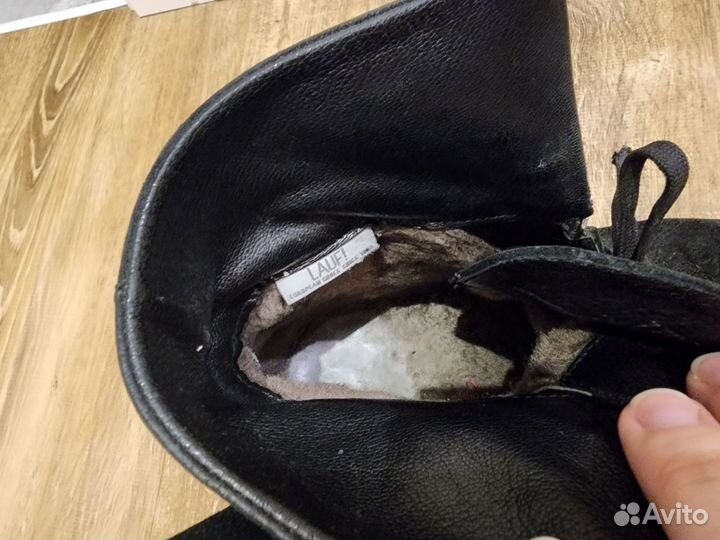 Полусапоги женские зимние натуральные 38