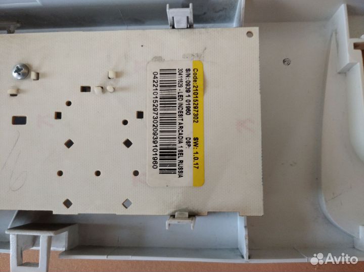 Панель управления для indesit wisn 100