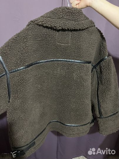 Дубленка женская зимняя 48 50 52 zarina