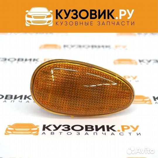 Повторитель поворота в крыло лп желтый Chevrolet