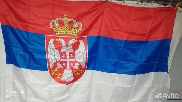 Флаг Сербии
