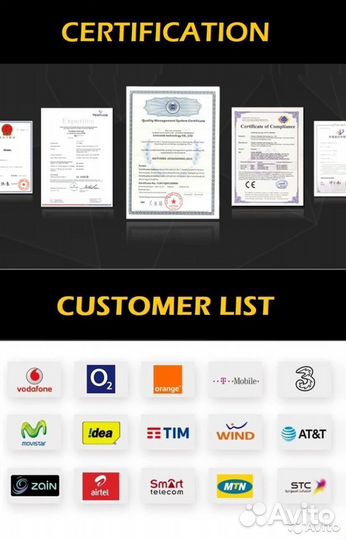 Новый. Репитер GSM+3G+4G усилитель сотовой связи