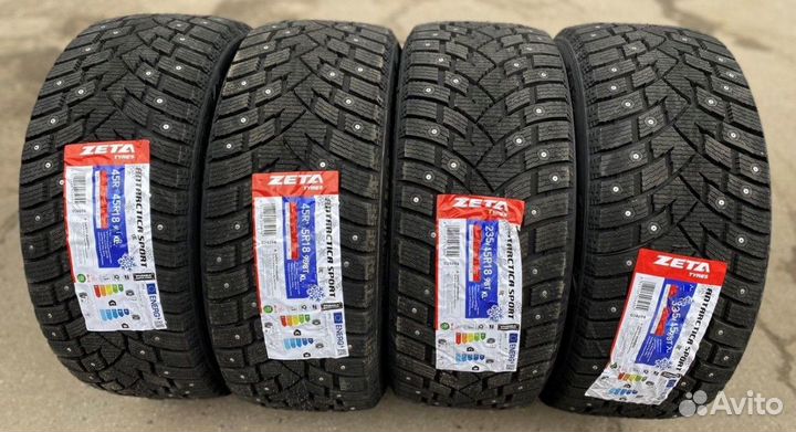 Zeta Antarctica Sport 315/35 R20 и 275/40 R20 110T