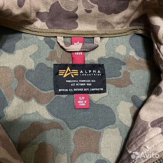 Новая куртка Alpha industries оригинал бомбер