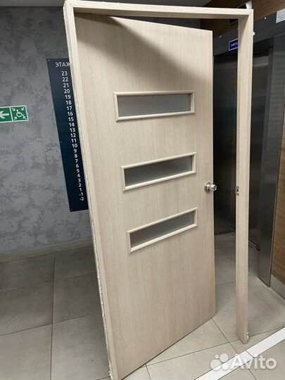 Двери межкомнатные с коробкой 90