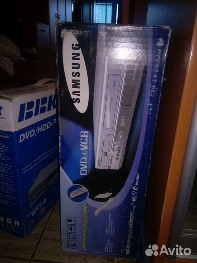 Видеомагнитофон комбо samsung sv-dvd6e