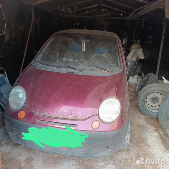 Daewoo Matiz 0.8 МТ, 2007, битый, 90 000 км