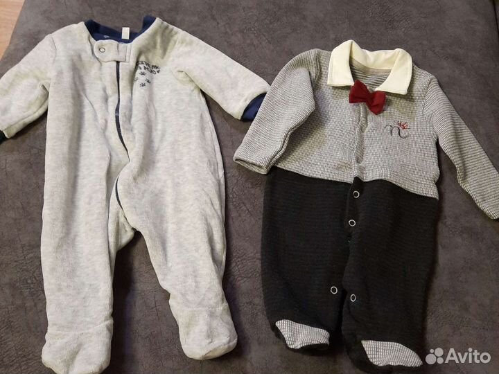Вещи для мальчика до года пакет