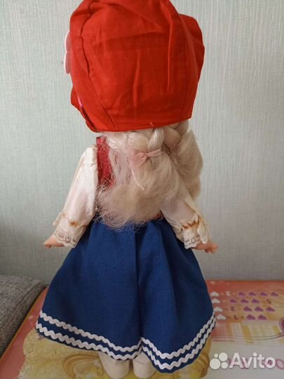 Кукла СССР красная шапочка и весна лот