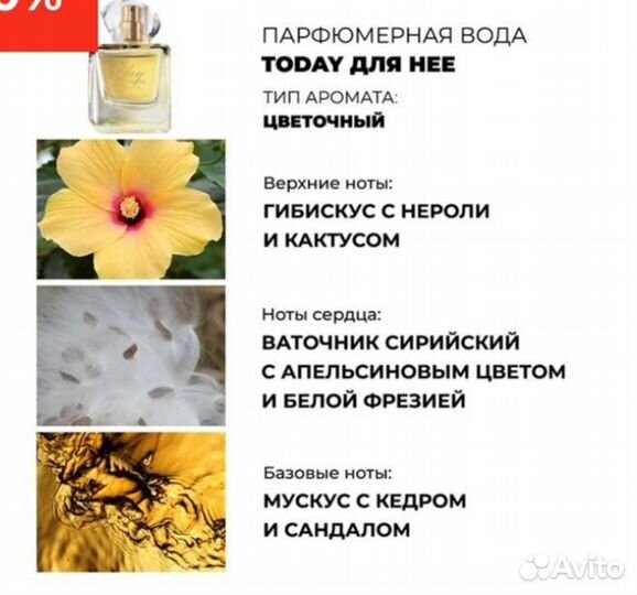 Туалетная вода Today