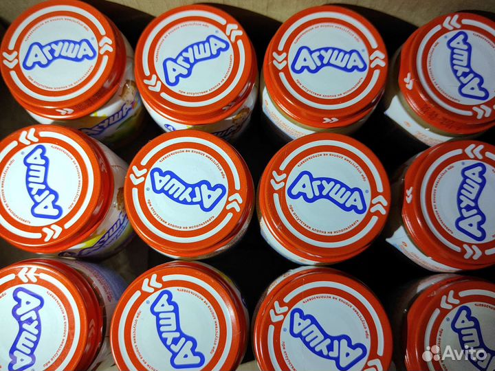 Детское фруктовое пюре Агуша - обмен