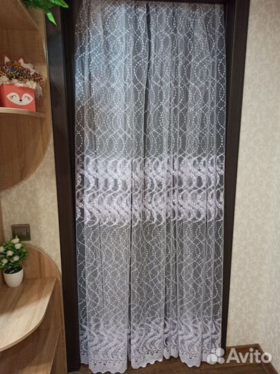 Тюль отрез ширина 6.30 метров