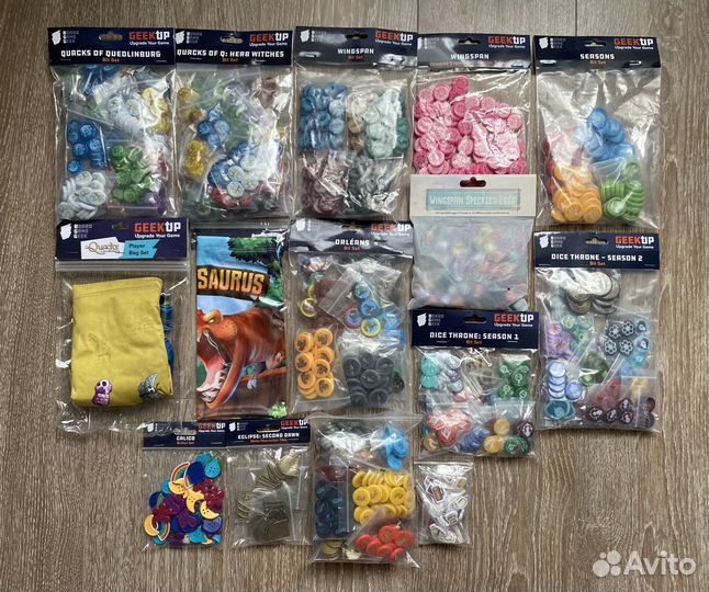 Промо и компоненты для настольных игр