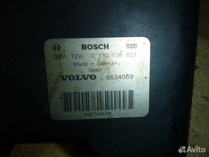 Диффузор в сборе volvo XC90 2002