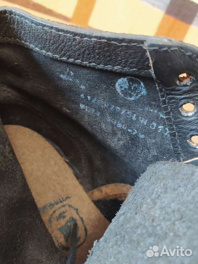 Ботинки СССР кожаные на гвоздях