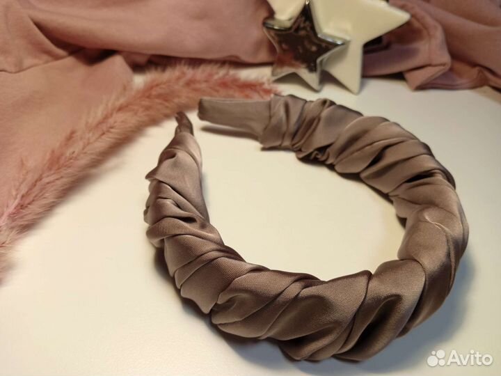 Ободок для волос ручной работы