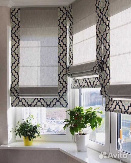 Римские шторы. От заказа до монтажа 4 дня