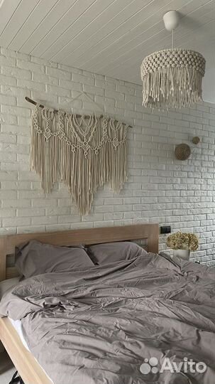 Большое панно макраме