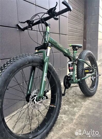 Fatbike чёрно-красный новый