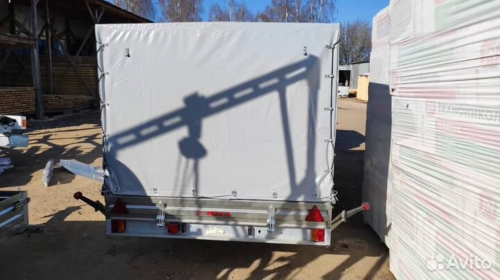 Прицеп с тентом аэро 150 см для снаряжения