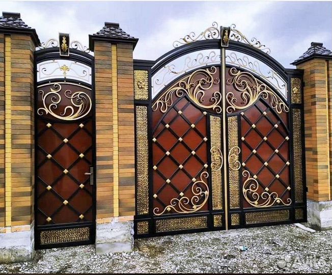 Кованые ворота