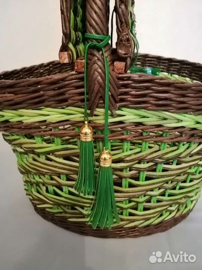 Корзина большая на пикник или подарочная