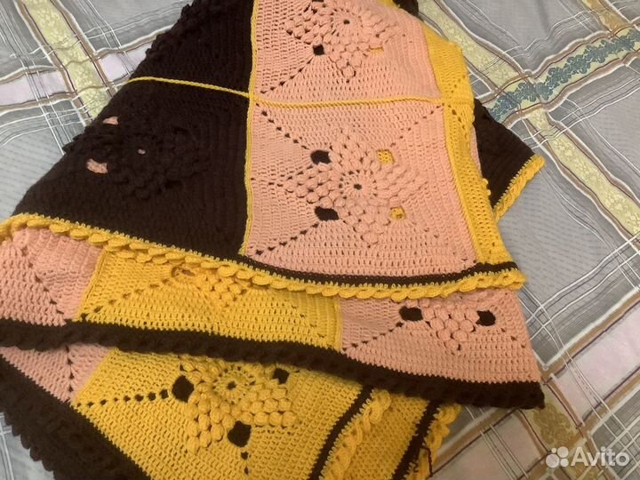 Плед ручной работы